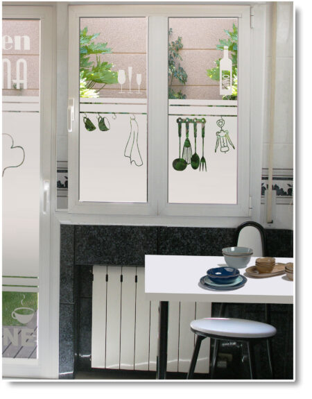 vinilos translúcido para ventanas cocina- REF. kitchen 18n
